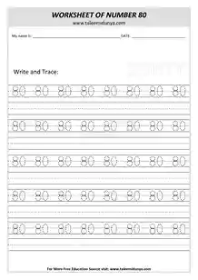 worksheet 80